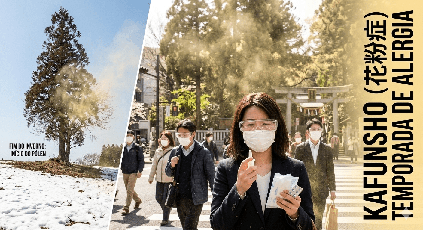 Read more about the article Kafunsho: a alergia ao pólen que atinge milhões no Japão